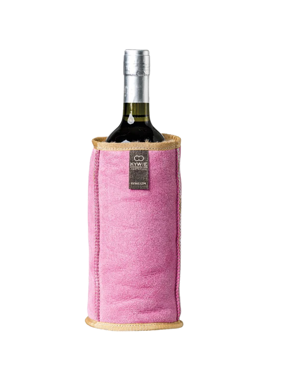 KYWIE WINE COOLER PINK SUEDE