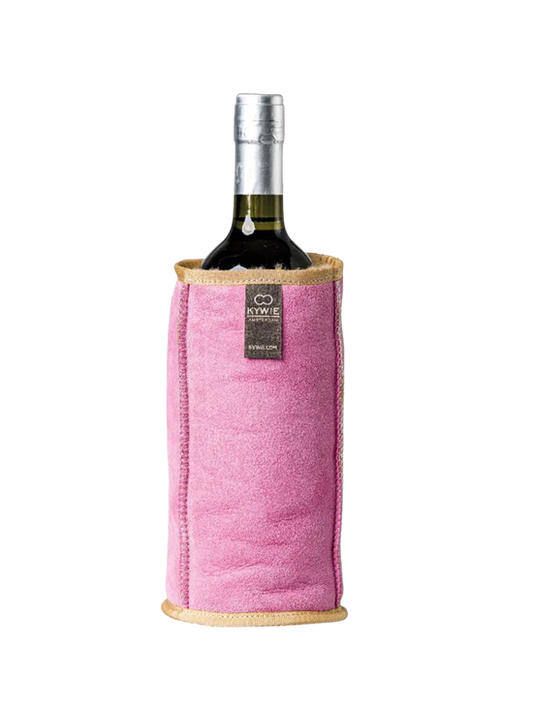 KYWIE WINE COOLER PINK SUEDE