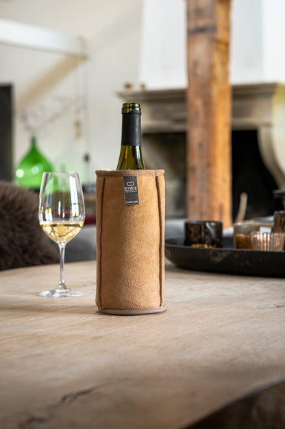 KYWIE WINE COOLER CAMEL SUEDE