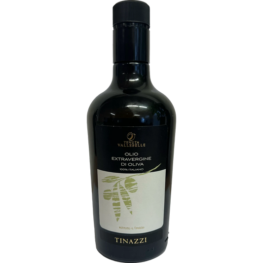 TINAZZI, OLIJFOLIE EXTRA VERGINE, VALLESSELE 0,5 L