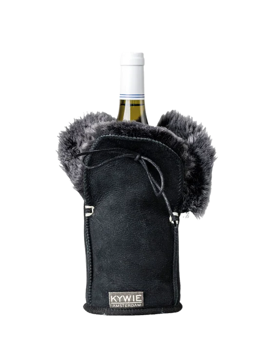 KYWIE CHAMPAGNE COOLER BLACK SUEDE