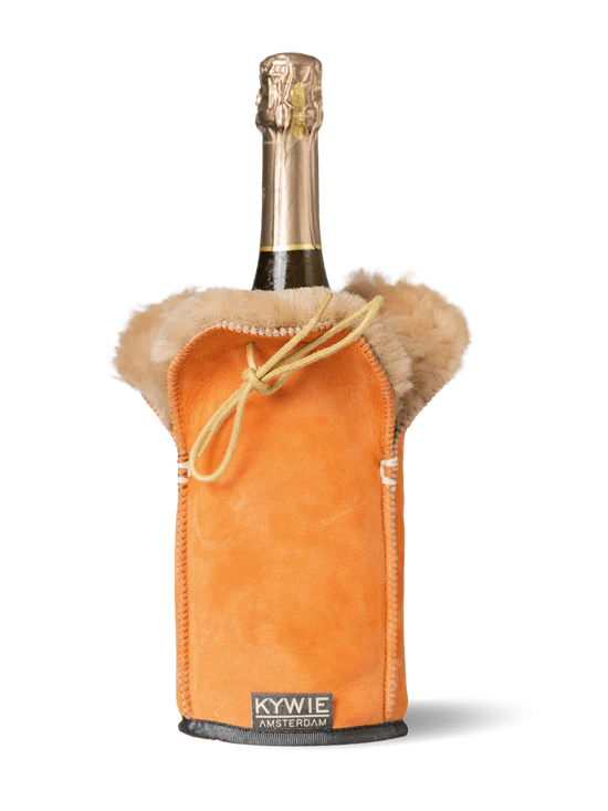 KYWIE CHAMPAGNERKÜHLER ORANGE WILDLEDER