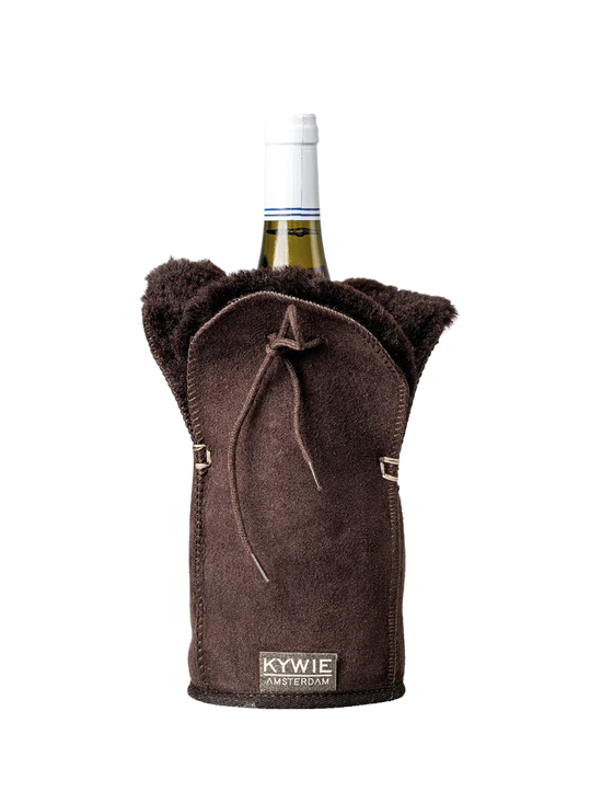 KYWIE CHAMPAGNE COOLER BROWN SUEDE