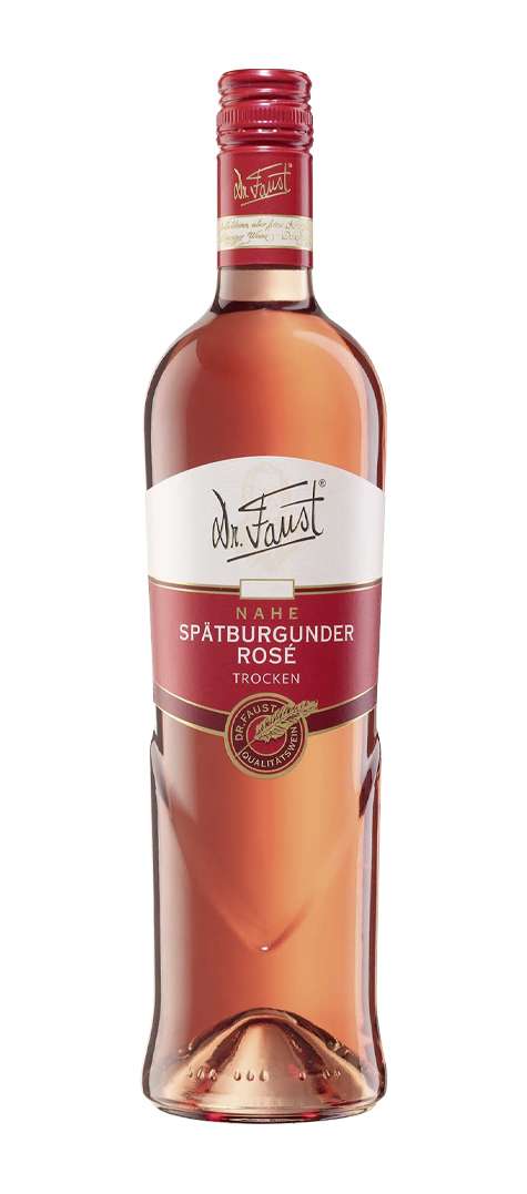 1 box (6 bottles) FAUST, ROSE SPÄTBURGUNDER 2022