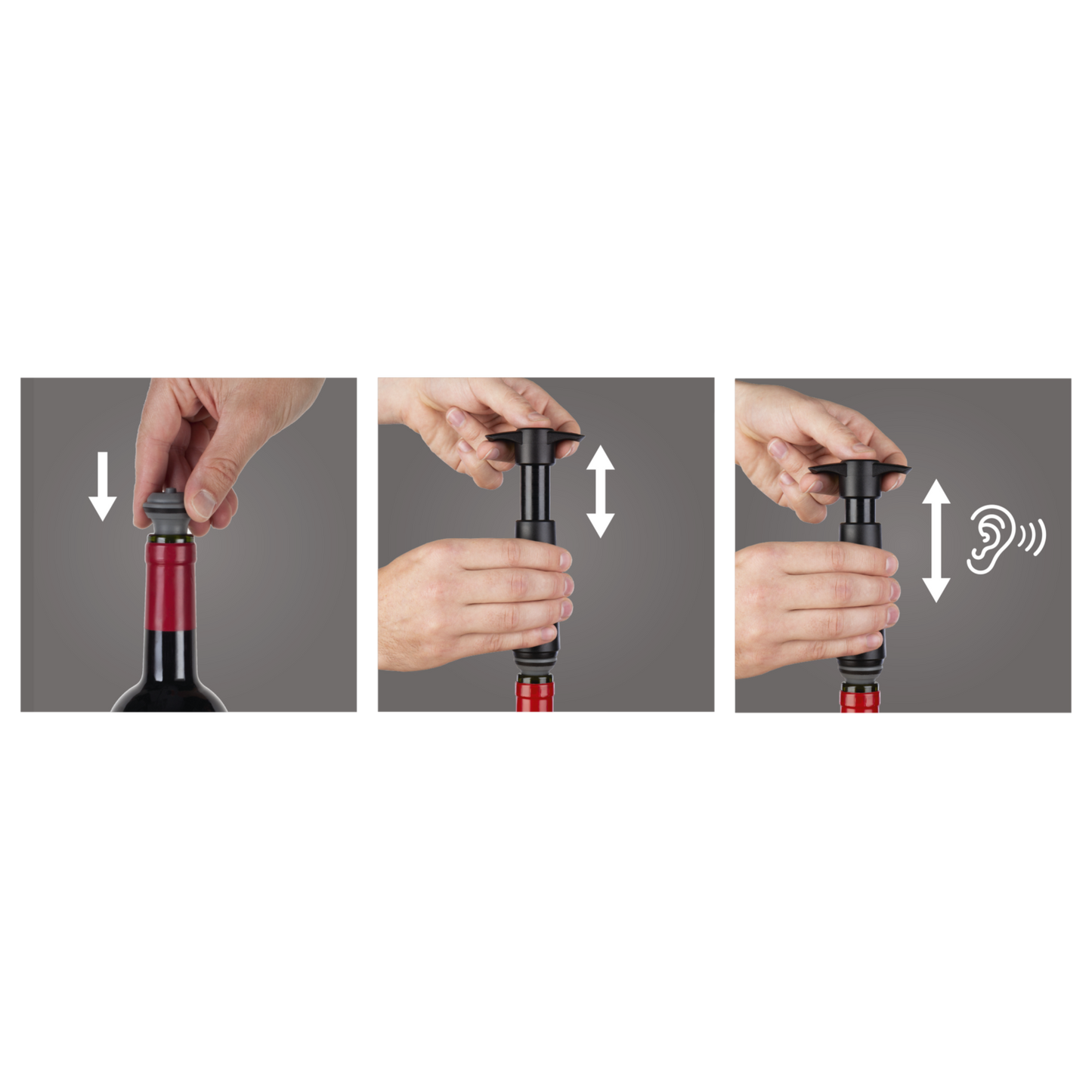 Vacuvin wijnpomp met 1 wijnstopper