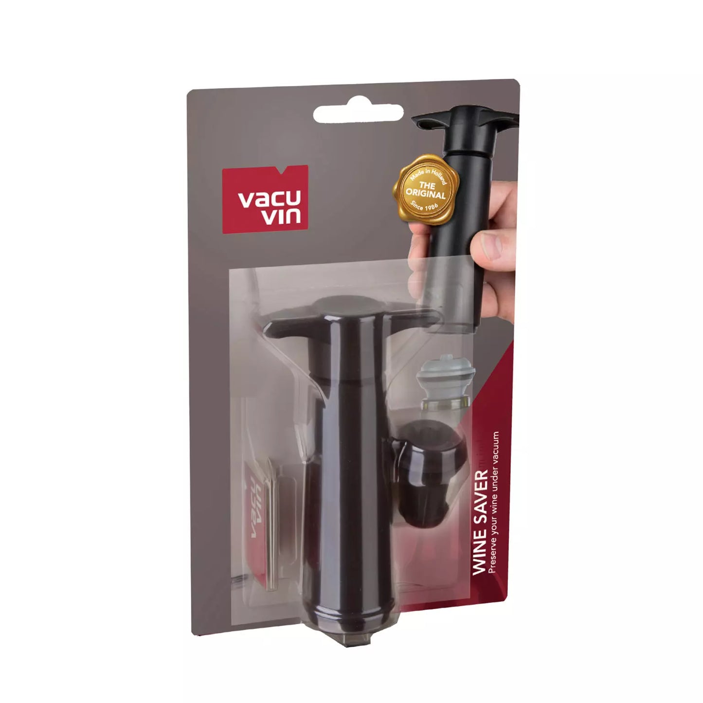 Vacuvin-Weinpumpe mit 1 Weinverschluss