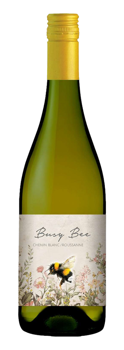 1 doos (6 flessen) BABYLON'S PEAK PRIVATE CELLAR, SWARTLAND BUSY BEE CHENIN BLANC - ROUSSANNE