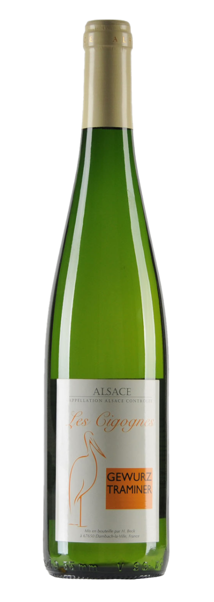 DOMAINE HUBERT BECK, ALSACE AC GEWURZTRAMINER CIGOGNES