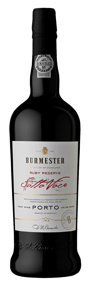 BURMESTER, PORTO DOP SOTTO VOCE PORTO RESERVE IN GESCHENKKOKER