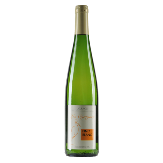 DOMAINE HUBERT BECK, ALSACE AC PINOT BLANC CIGOGNES