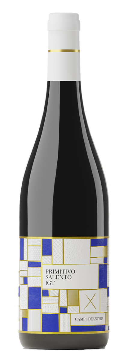 CAMPI DEANTERA, SALENTO IGT PRIMITIVO (3,9 op Vivino)