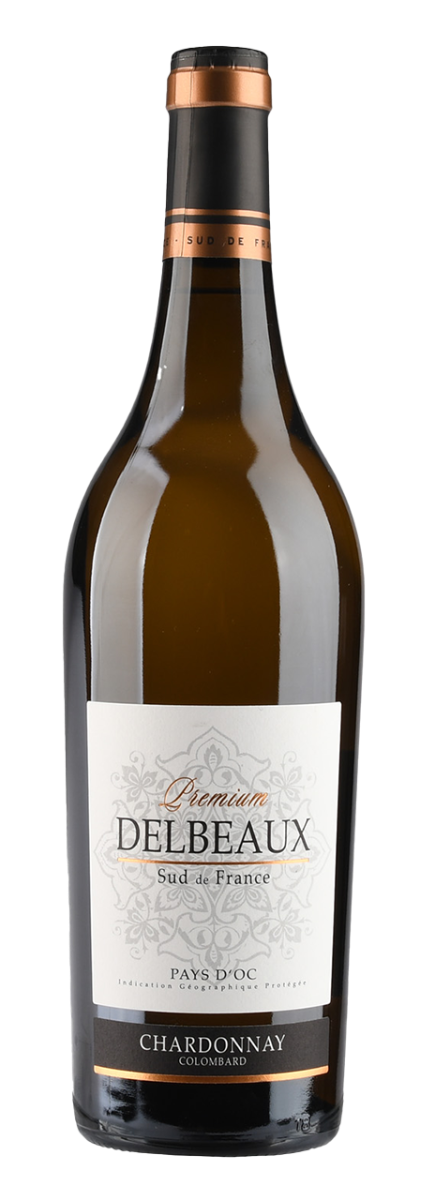 DELBEAUX, PAYS D'OC IGP PREMIUM CHARDONNAY-COLOMBARD