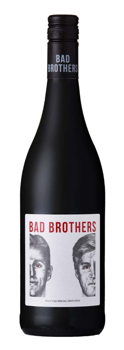 1 doos (6 flessen) BAD BROTHERS, ROBERTSON PINOTAGE